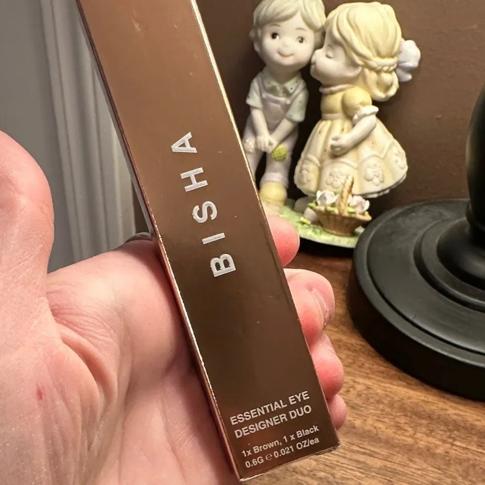Bisha essential eye Designer Duo - black&brown BNIP